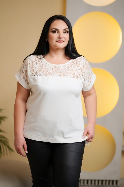 -30% Bluză BLF014A (ivory)