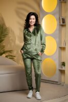 Costum catifea CTF403B (khaki satin)