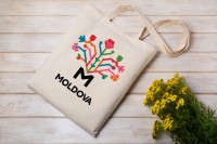 Traistă cu imprimeu "MOLDOVA" 