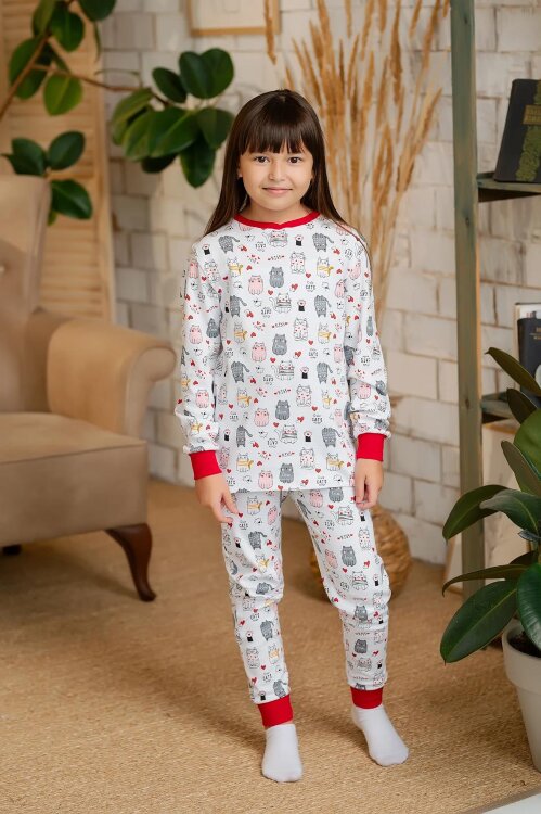 Pijama PJC003A (pisicuțe)