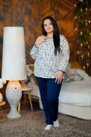 Pijama PJF029A (albastru)