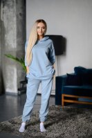 Costum femei 3/4 CTF001B (bleu)