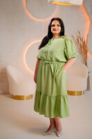 Rochie ROF027C (verde fistic)