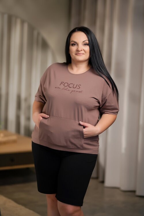 Tricou TRF008 (maro)