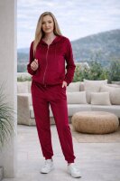 Costum catifea CTF403B (bordo)