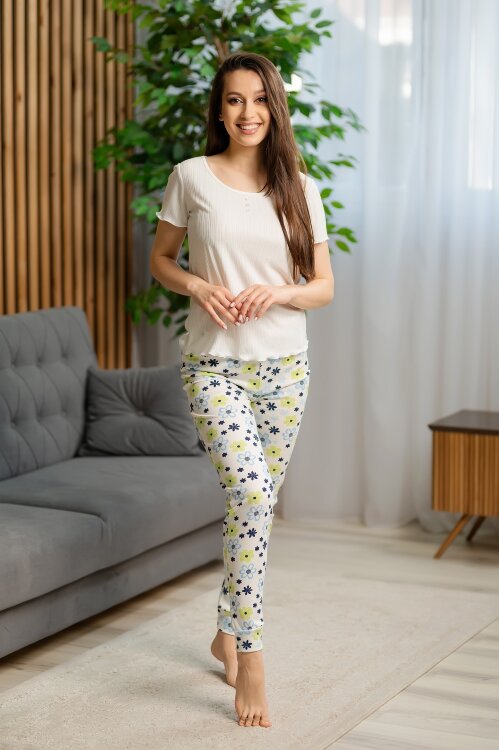 -30% Pijama PJF026A  (flori)