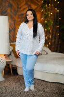 Pijama PJF018B mozaic bleu