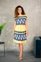 -40% Rochie ROF013A (galben pal)