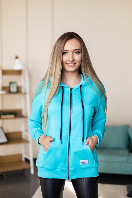 -30% Hanorac HAF003A  (azuriu)