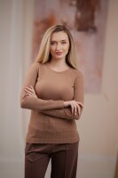 Maletă MLF004C (maro)