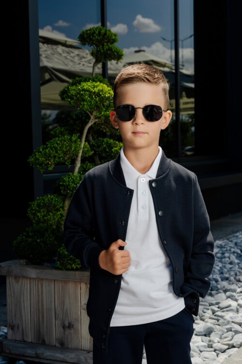 Bomber unisex HAC103B (albastru închis)