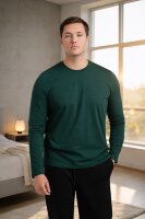 Tricou m/l TRB330N (verde smarald)