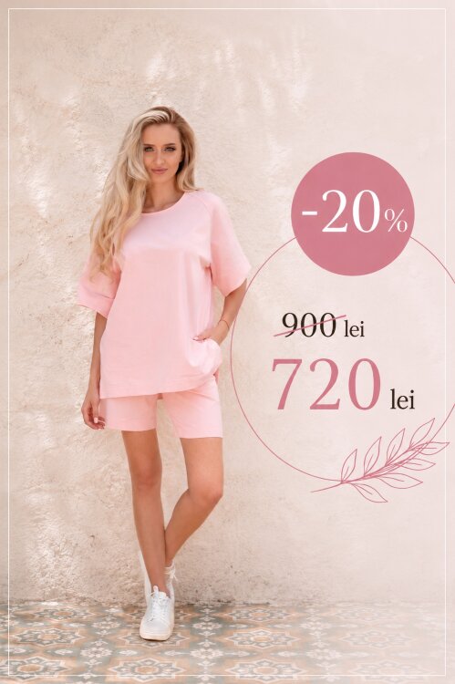 -20% Costum de vară CTF072A (persic pal)