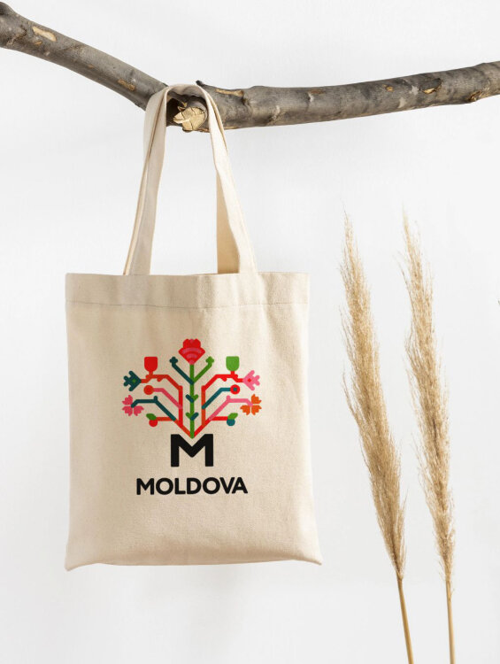 Traistă cu imprimeu "MOLDOVA" AGT001B