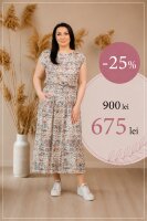 -25% Rochie ROF007A (ivory, mozaic)