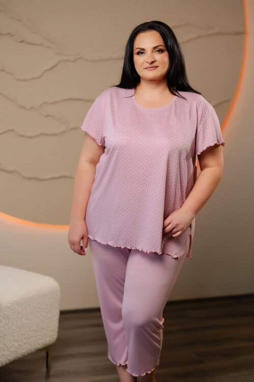 Pijama PJF032B (roz pudrat)