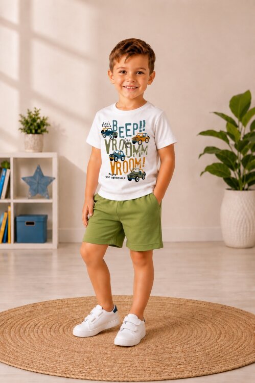 Costum copii CTC012D (olive , WROOM)