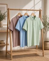 Tricou polo TPB100D (verde fistic)