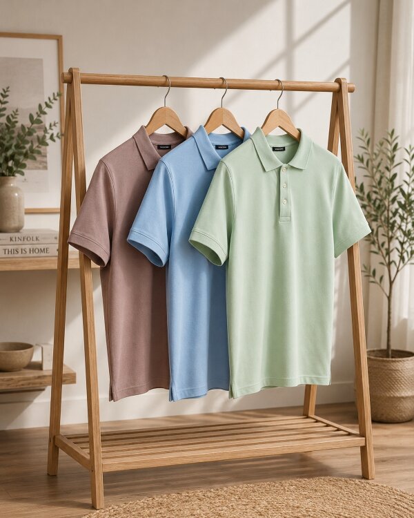 Tricou polo TPB100D (verde fistic)