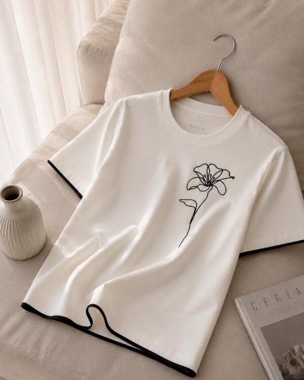 Tricou TRF035A (ivory)