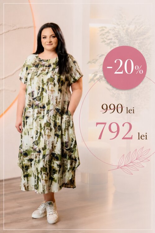 Rochie ROF021C (verde)