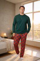 Pijama LSB006B (verde smarald)