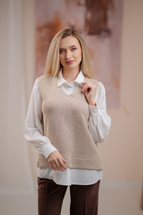 Bluză BLF032A (bej)